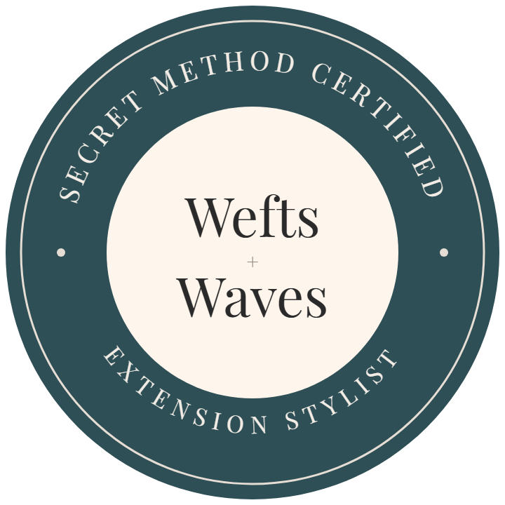 Secret Method certified stylist, Wefts + Waves